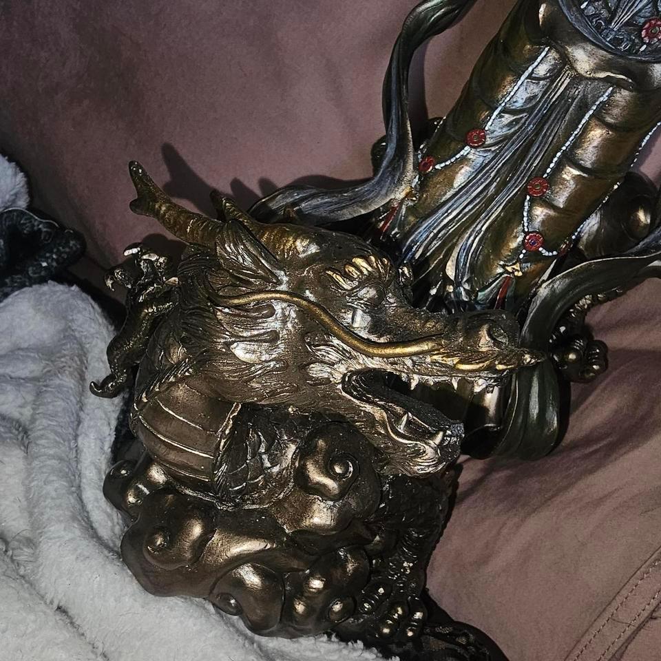 Beautiful Bronze Guanyin Statue Buddha 4