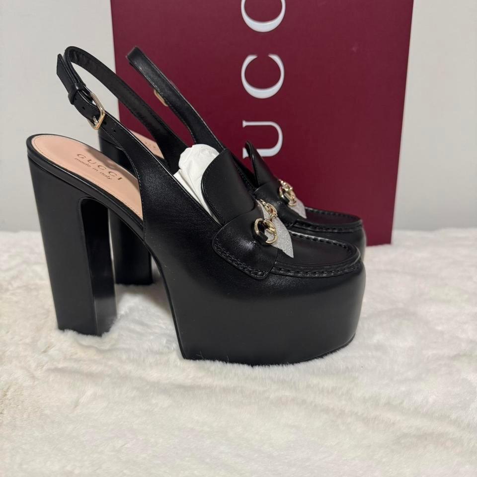 The Gucci Ottavia Leather Platform F5a3