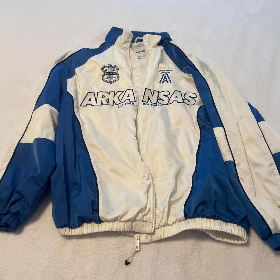 Track Jacket Size Medium Blue 8508