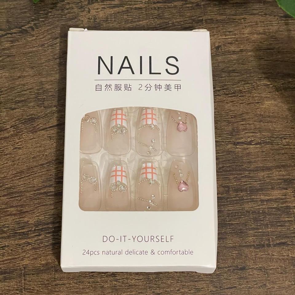 Pink Coquette Press On Nails