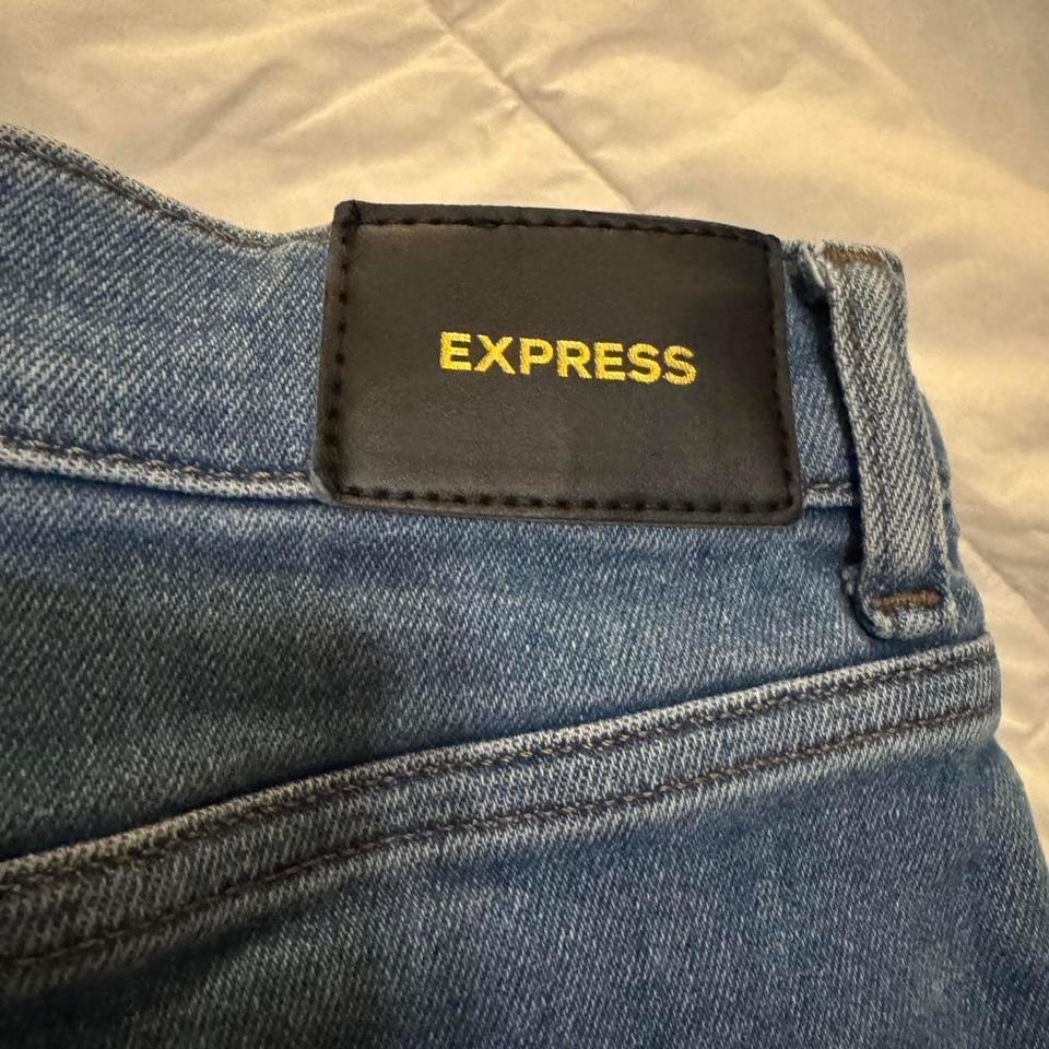 Express Blue Bootcut Jeans Denim E8f2
