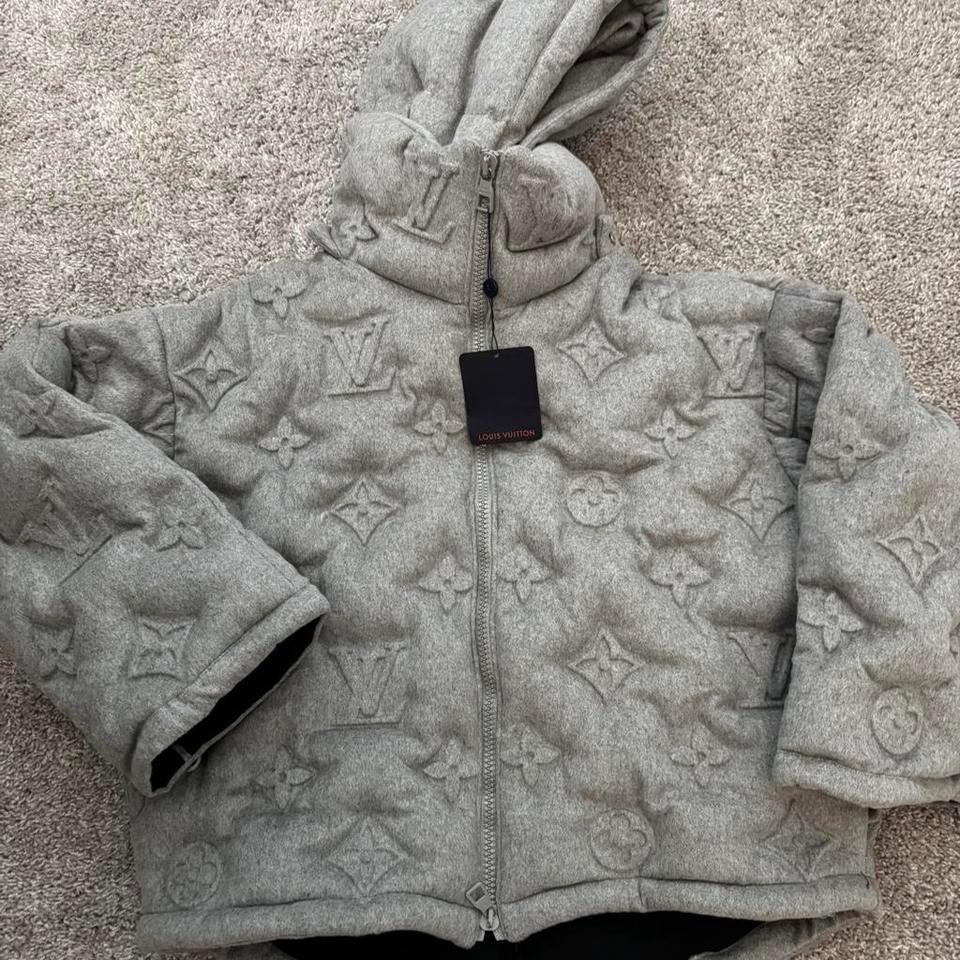 Grey Louis Vuitton Monogram Puffer B504 2