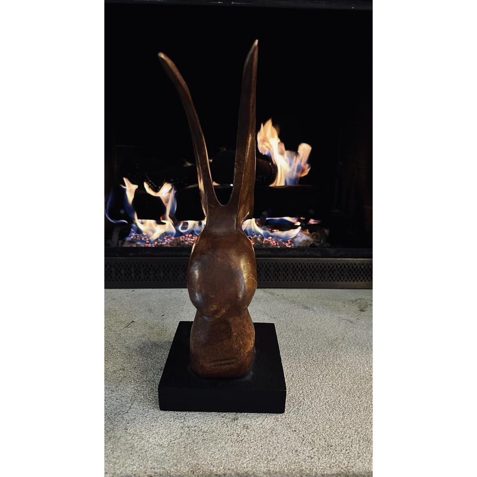 Abstract Seabird Wooden Sculpture Coastal Be3e 3