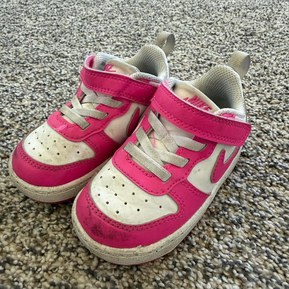 Pink And White Nike Trainers 8357