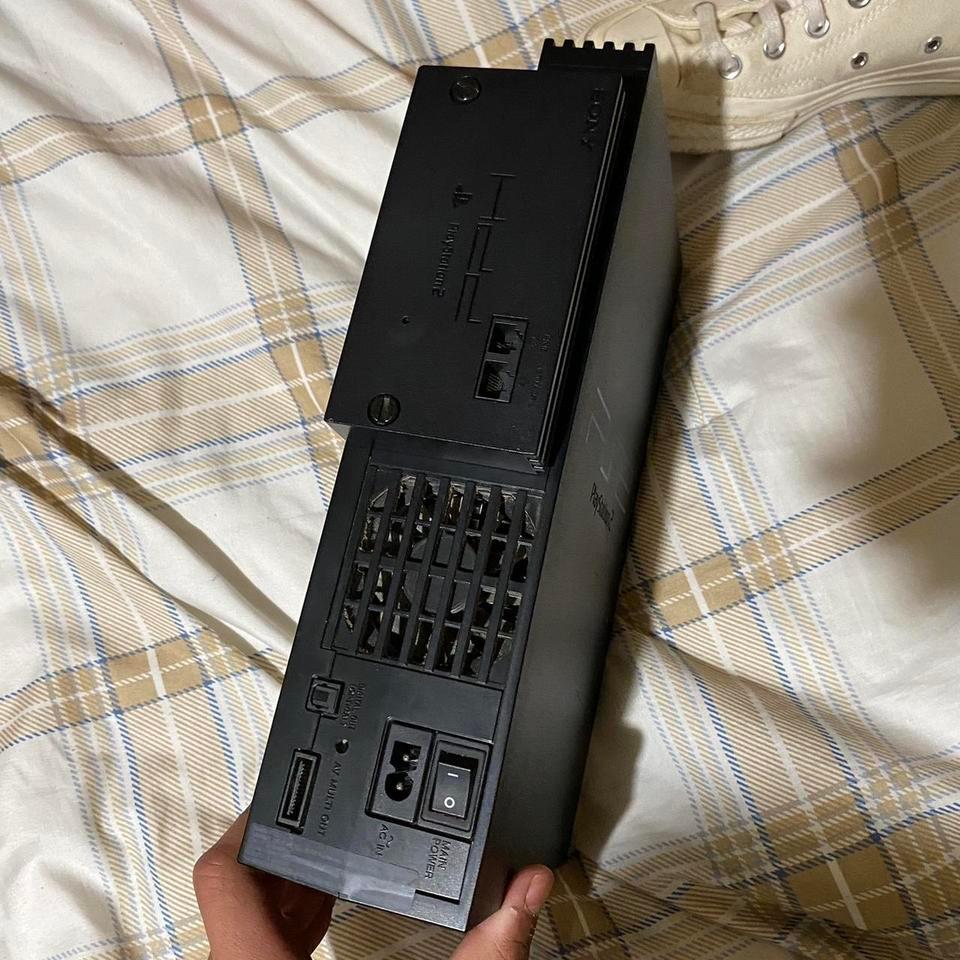 Black Playstation 2 Console With 4