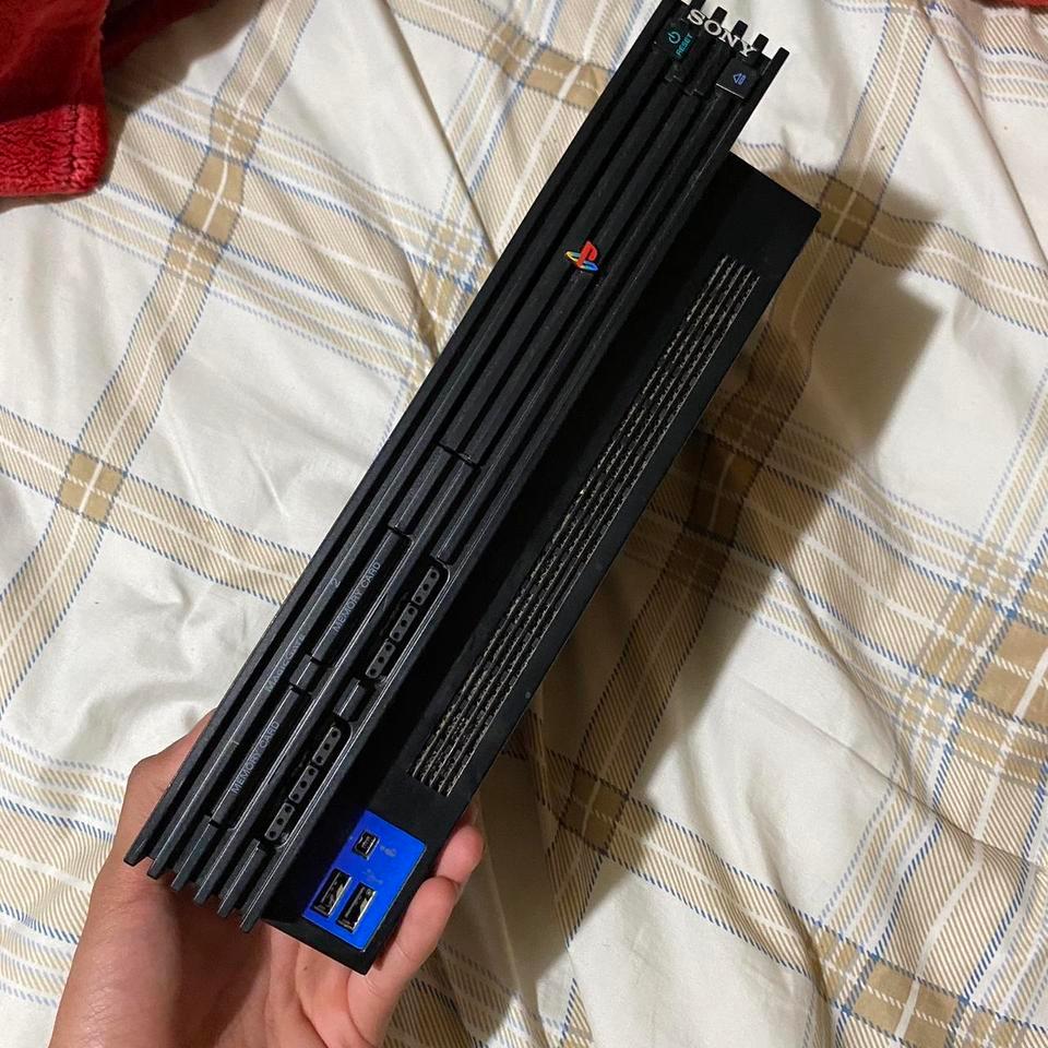 Black Playstation 2 Console With 3