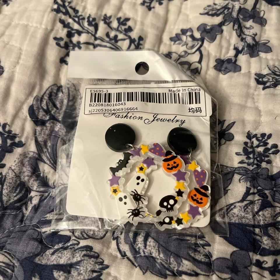 Halloween Earrings With Pumpkins And F1c5