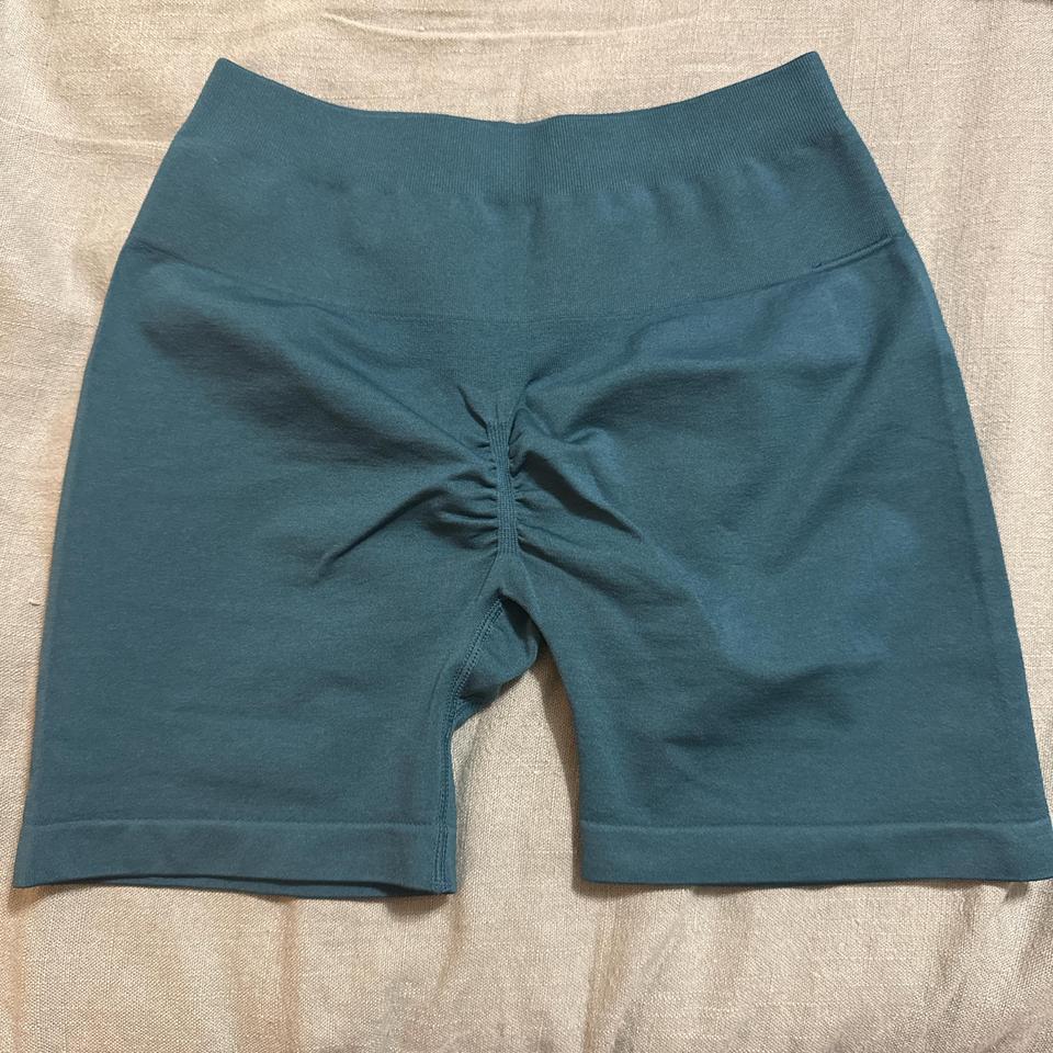 Gymreaper Teal Blue Bike Shorts 7b2d 2
