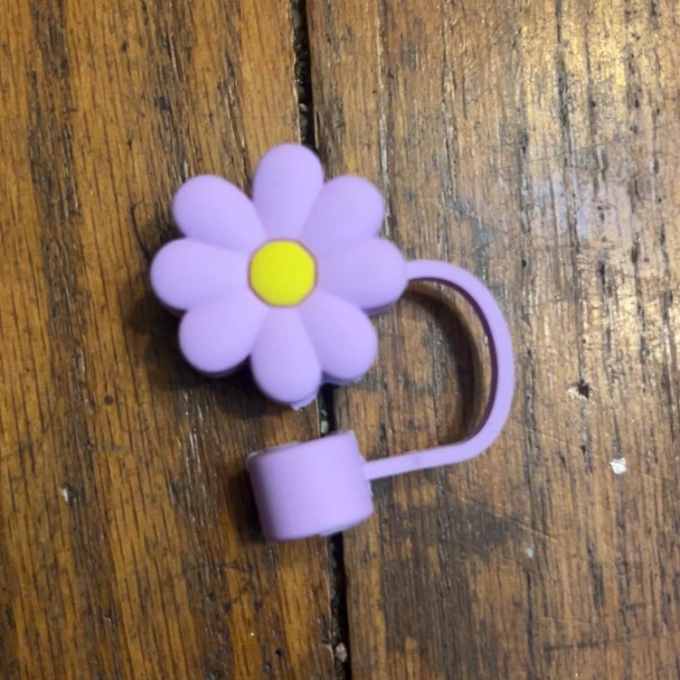 Cute Straw Toppers Never Used F769 2