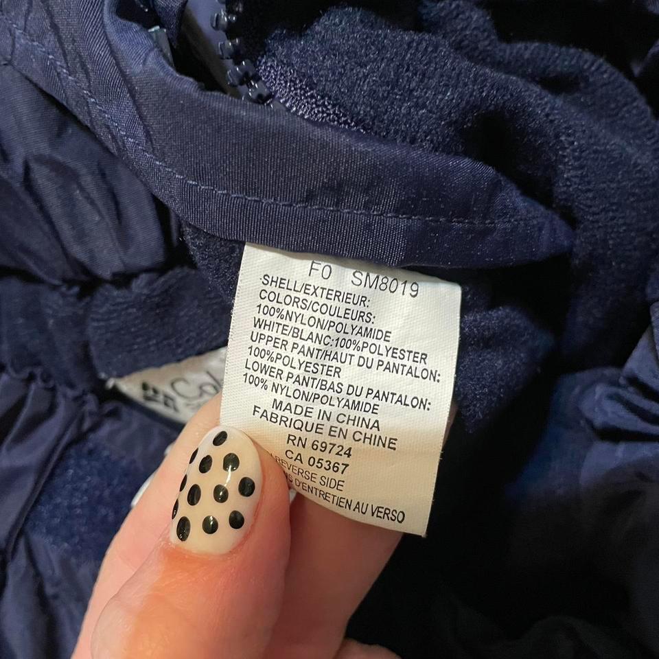 Navy Columbia Snow Pants Wintergear 4