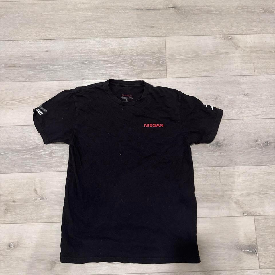 Nissan Black Cotton T Shirt Racing Abda