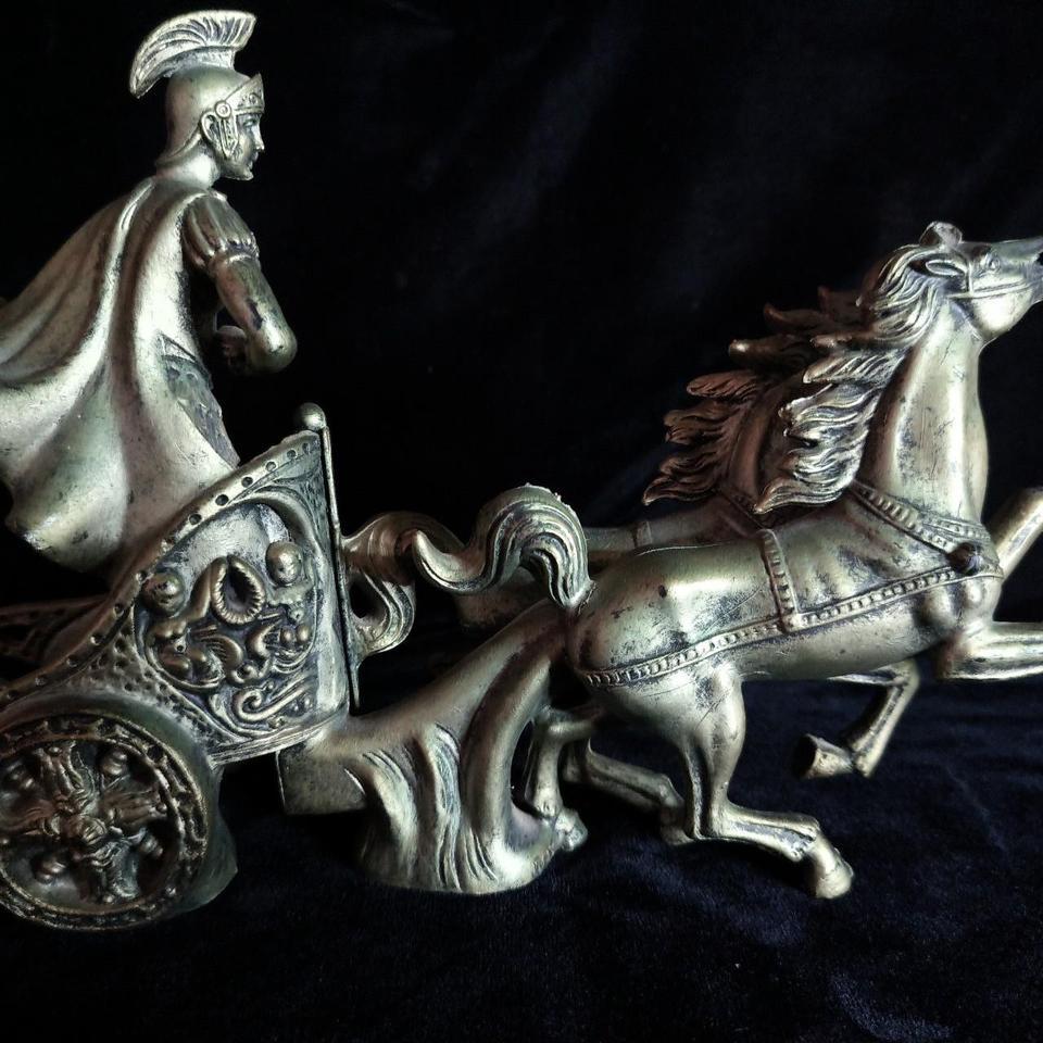 Bronze Roman Chariot With Centaur Ffd7 5