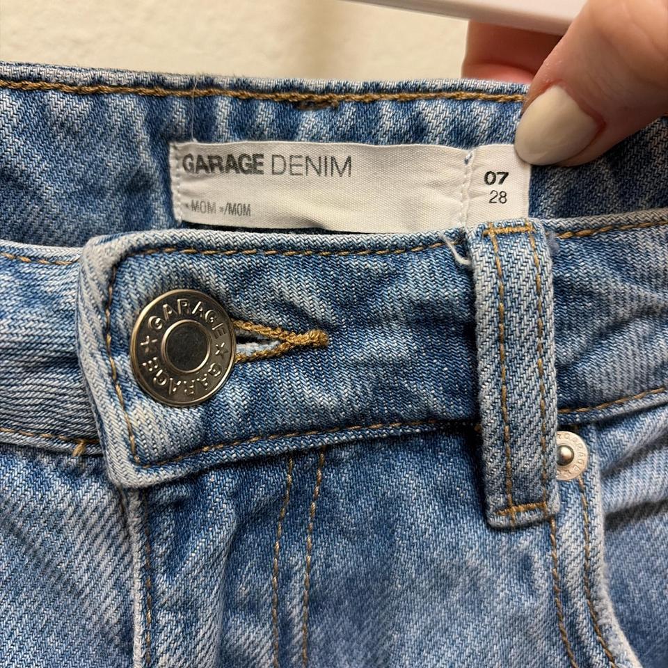 Garage Blue Mom Jeans With 3c81 3