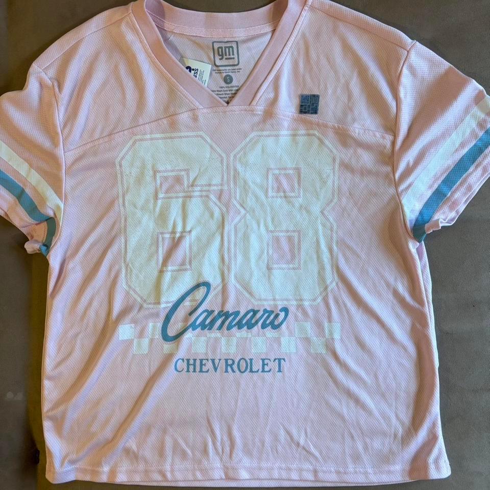 Pink Camaro Chevrolet Jersey Size 62c8