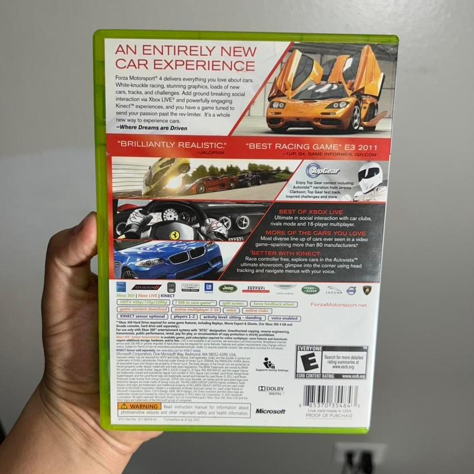 Forza Motorsport 4 Microsoft Xbox Bde2 2