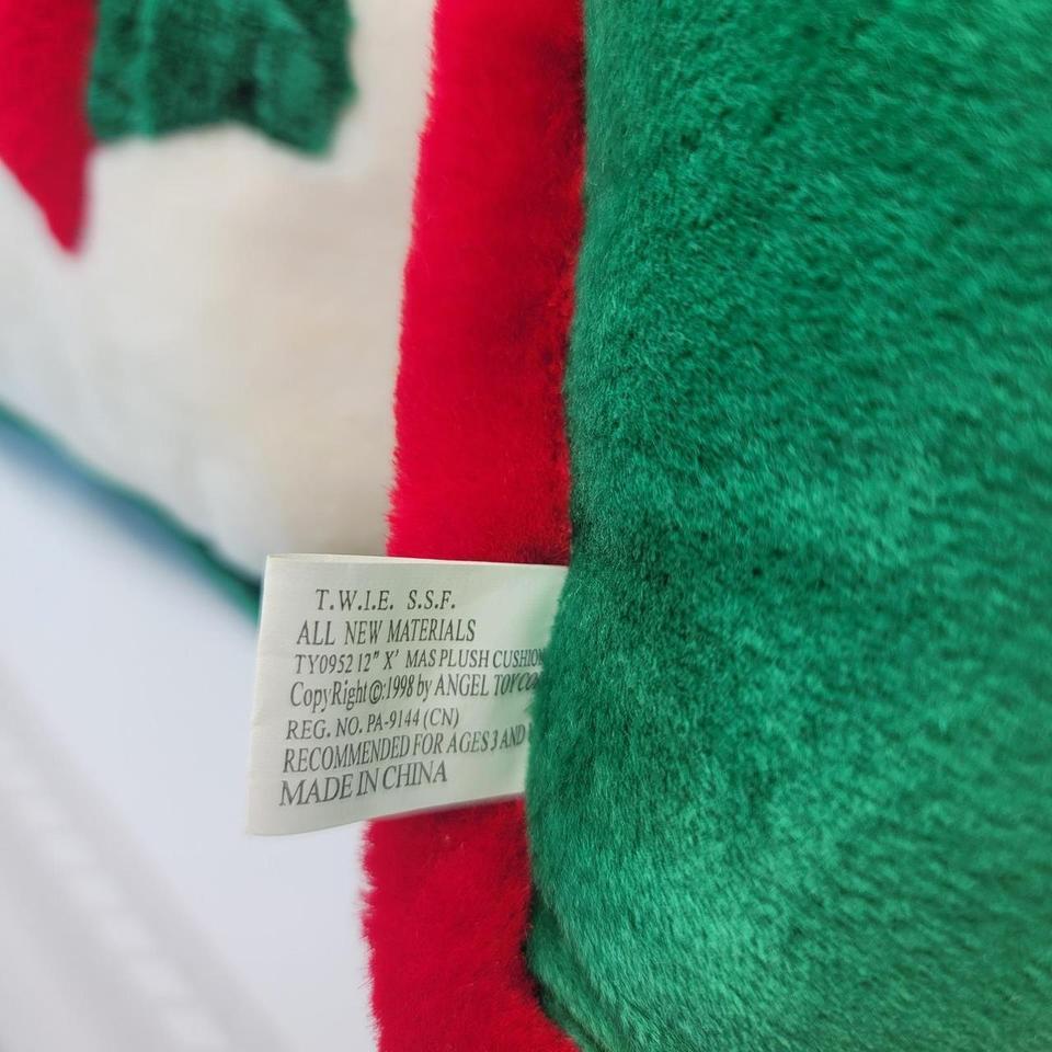 Three Vtg 1998 Christmas Pillows 7ab7 5