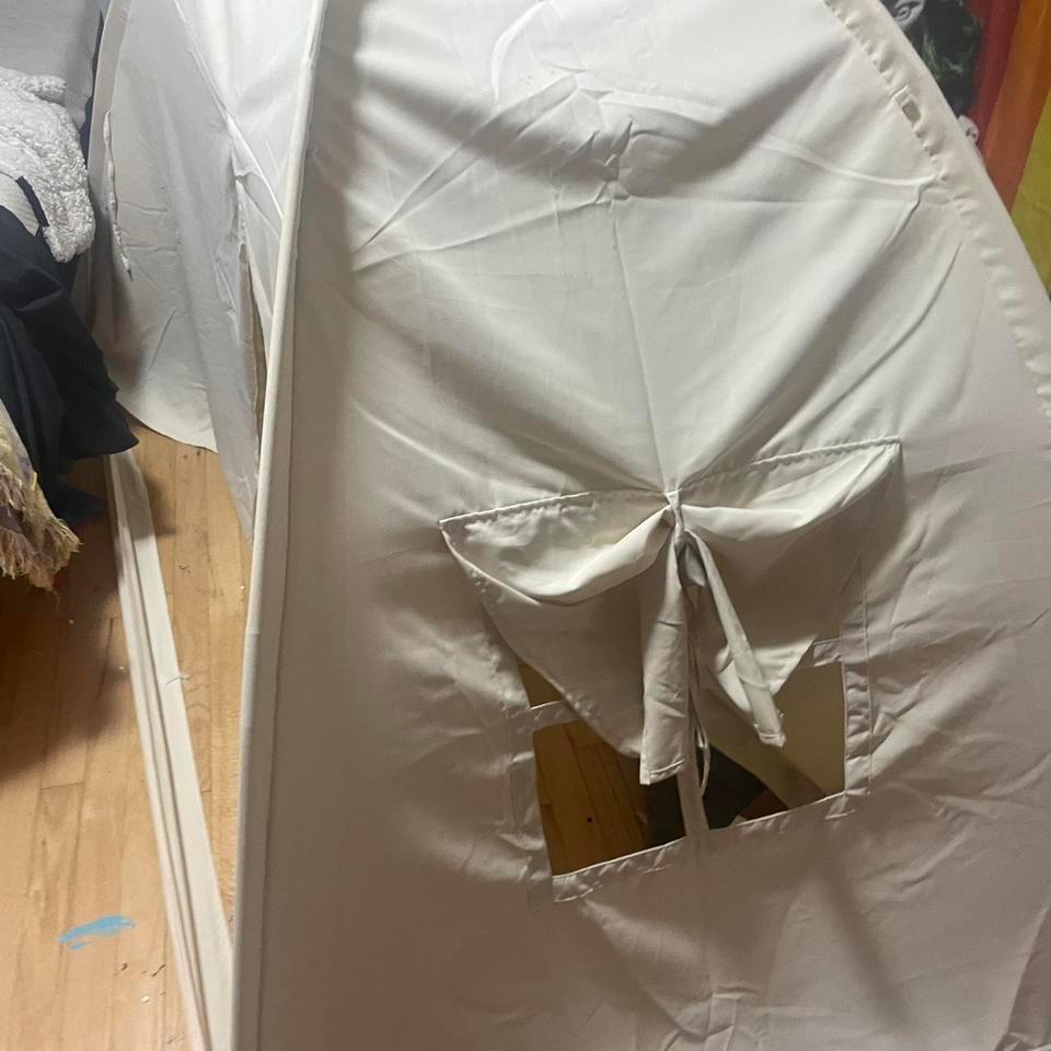 White Pop Up Tent For 8