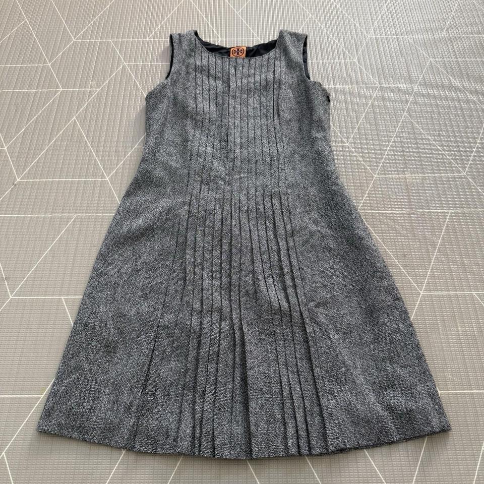 Tory Burch Pleated Wool Dress 8d73