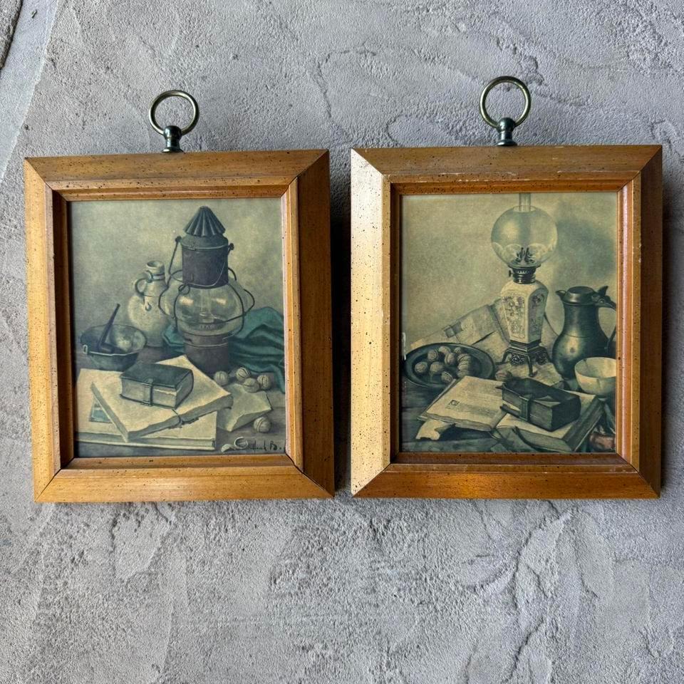Set Of 2 Vintage Prints