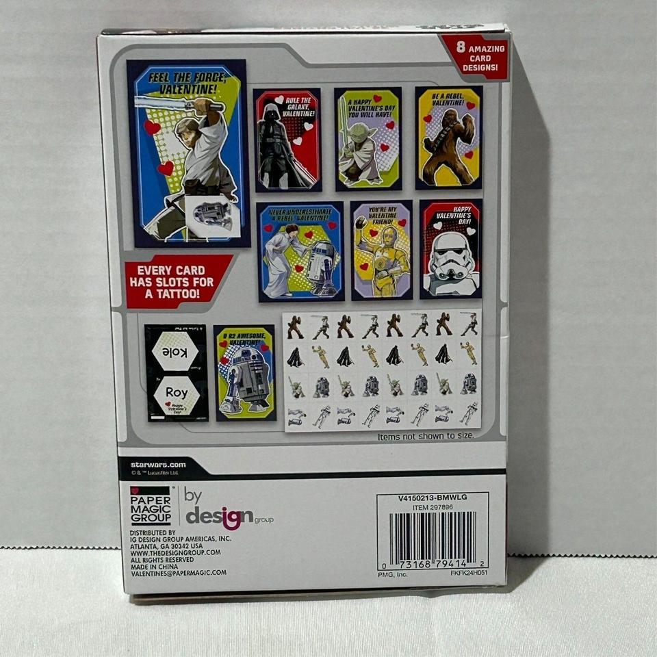 Disney Star Wars 32 Valentines Ffb8 3