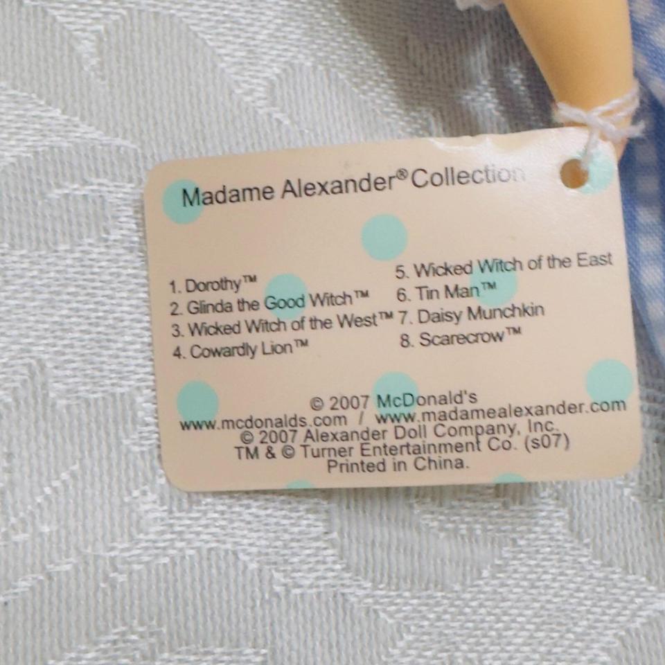 Mcdonalds Madame Alexander 2007 4