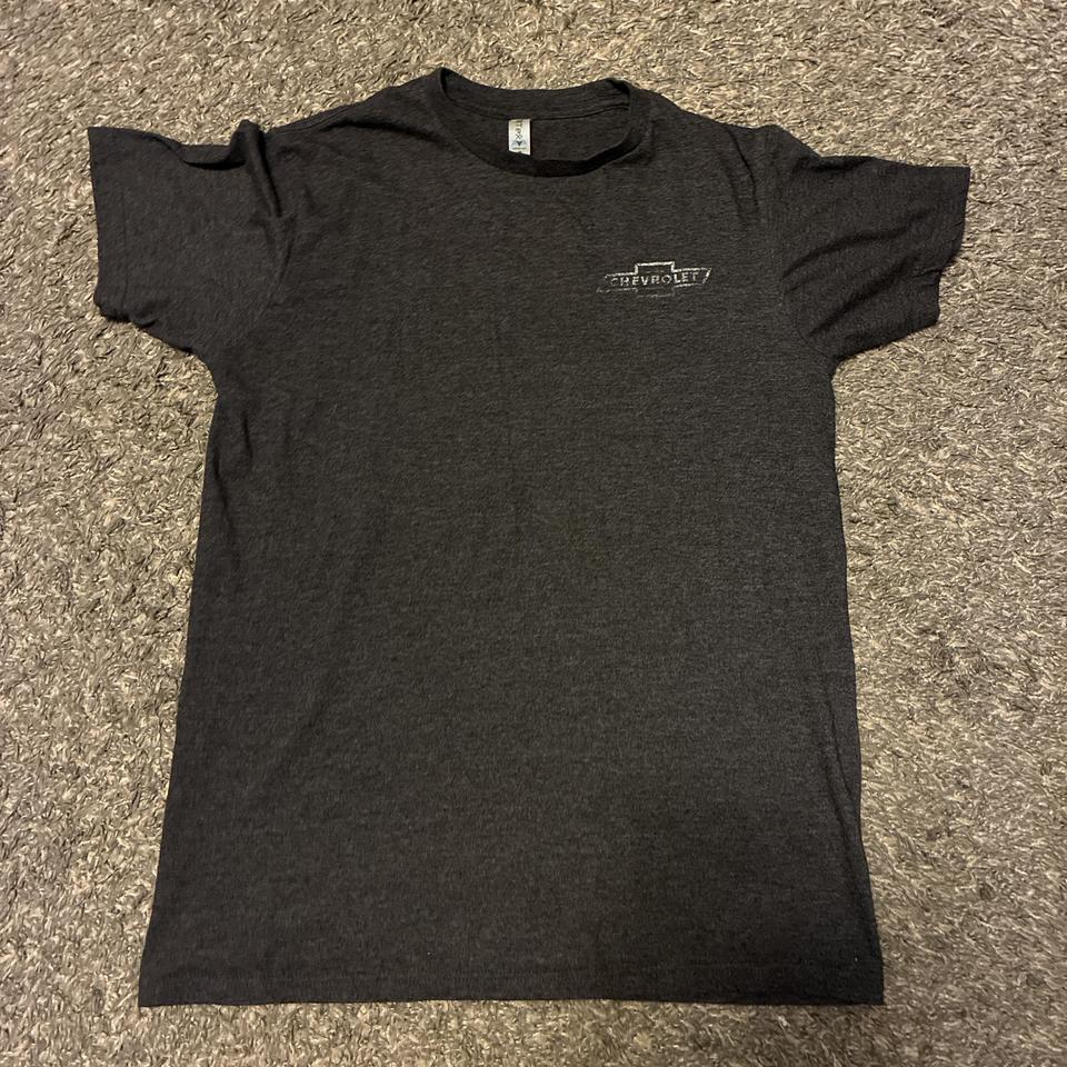 Black Chevrolet Tee With Camo