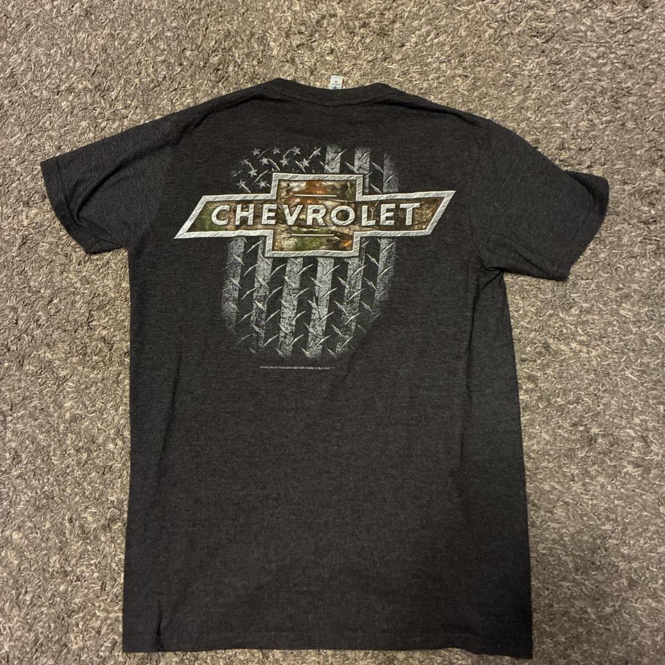 Black Chevrolet Tee With Camo 3