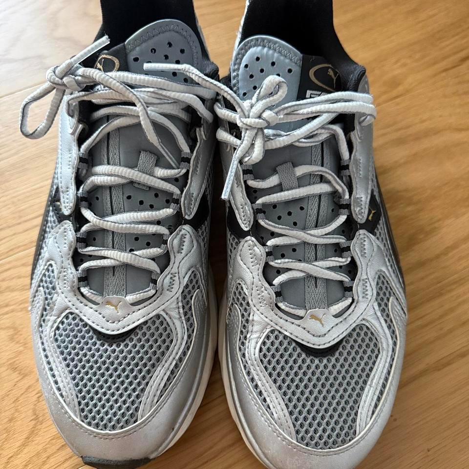 Puma Silver Running Shoes Size 18ea 2