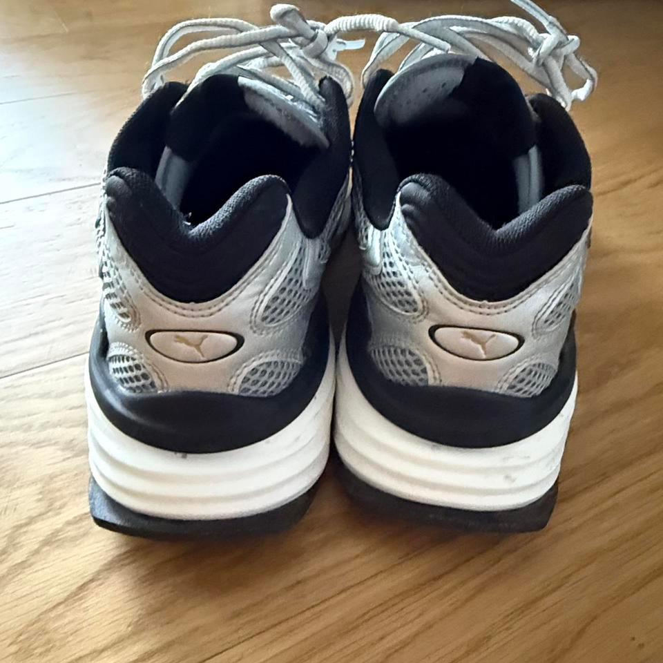 Puma Silver Running Shoes Size 18ea 3