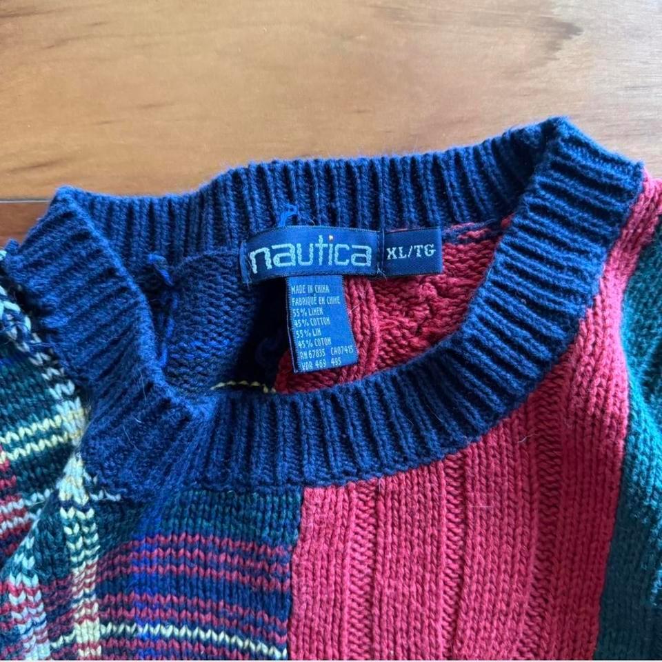 Xl 3d Knit Nautica Multicolored A23f 2