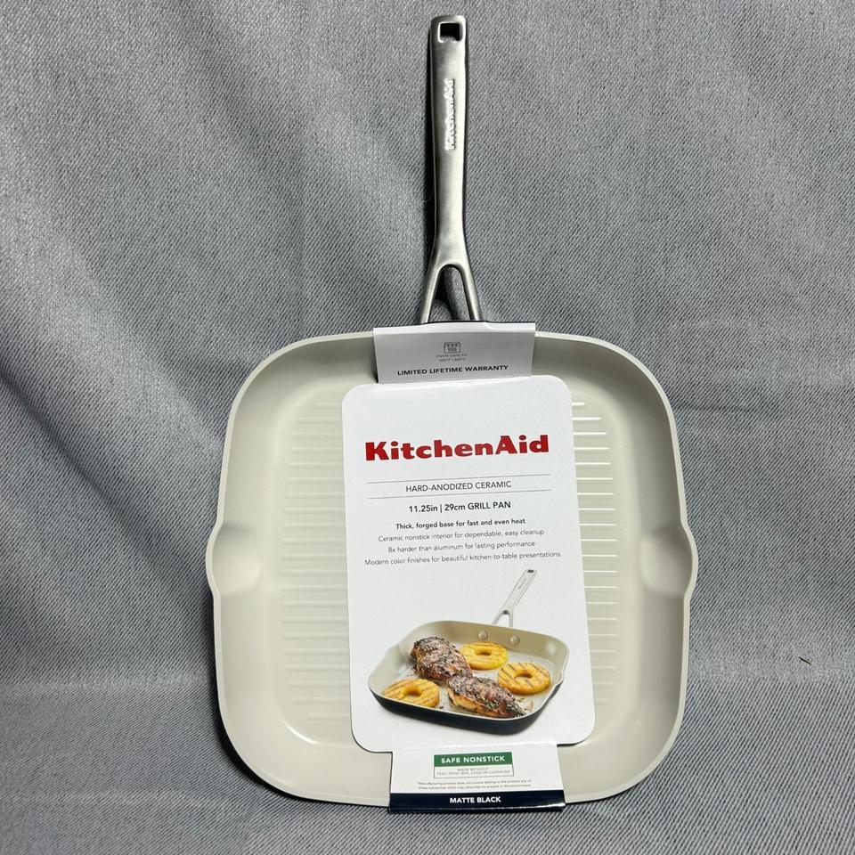 Kitchenaid Grill Pan 1125in Matte Cc07 2
