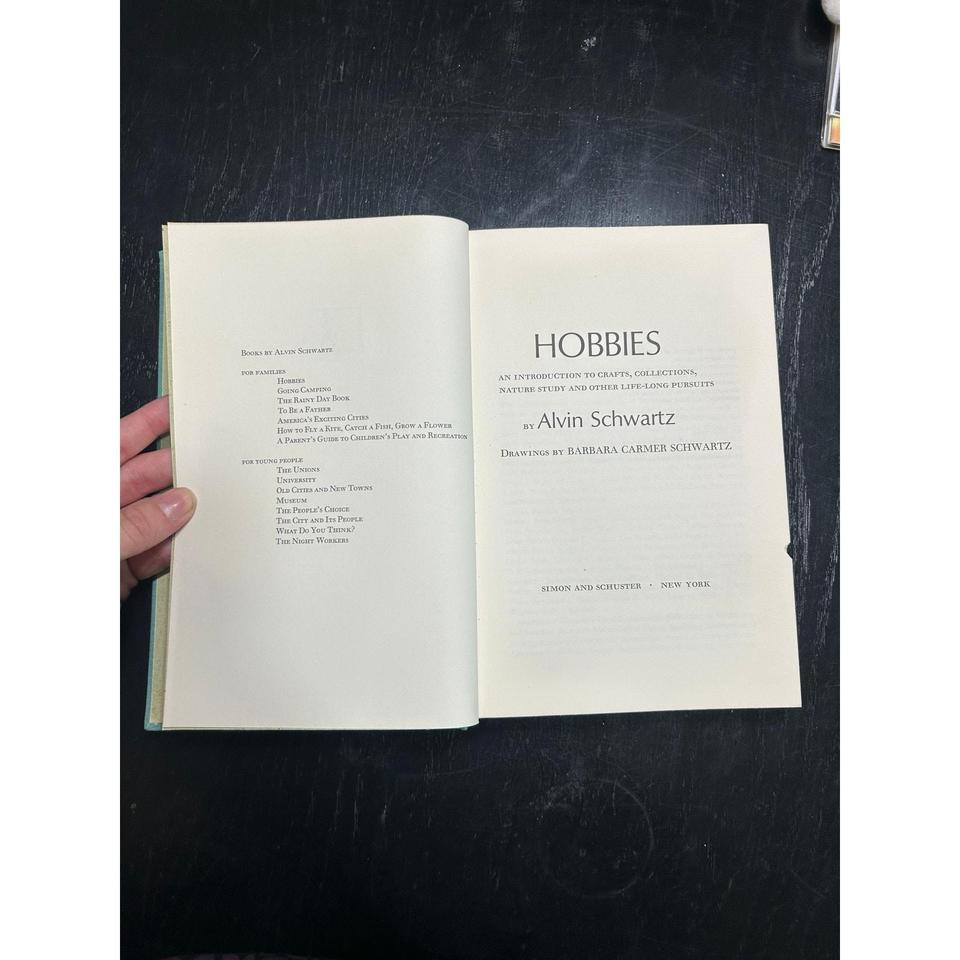 Hobbies Coffee Table Book 1972 2