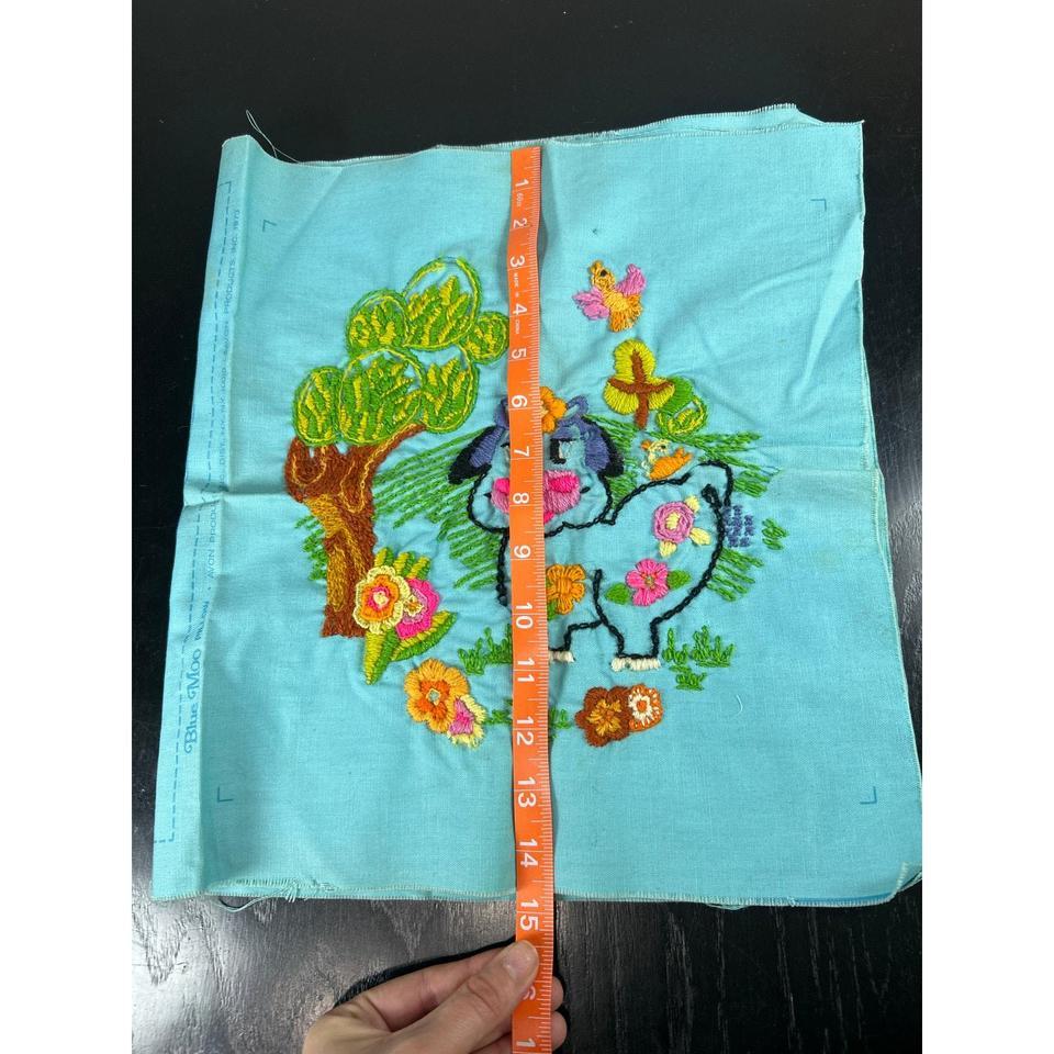 Vtg 73 Blue Moo Avon 9daa 7