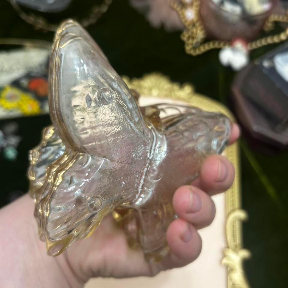 Vintage 3 Piece Butterfly Trinket E91e 7