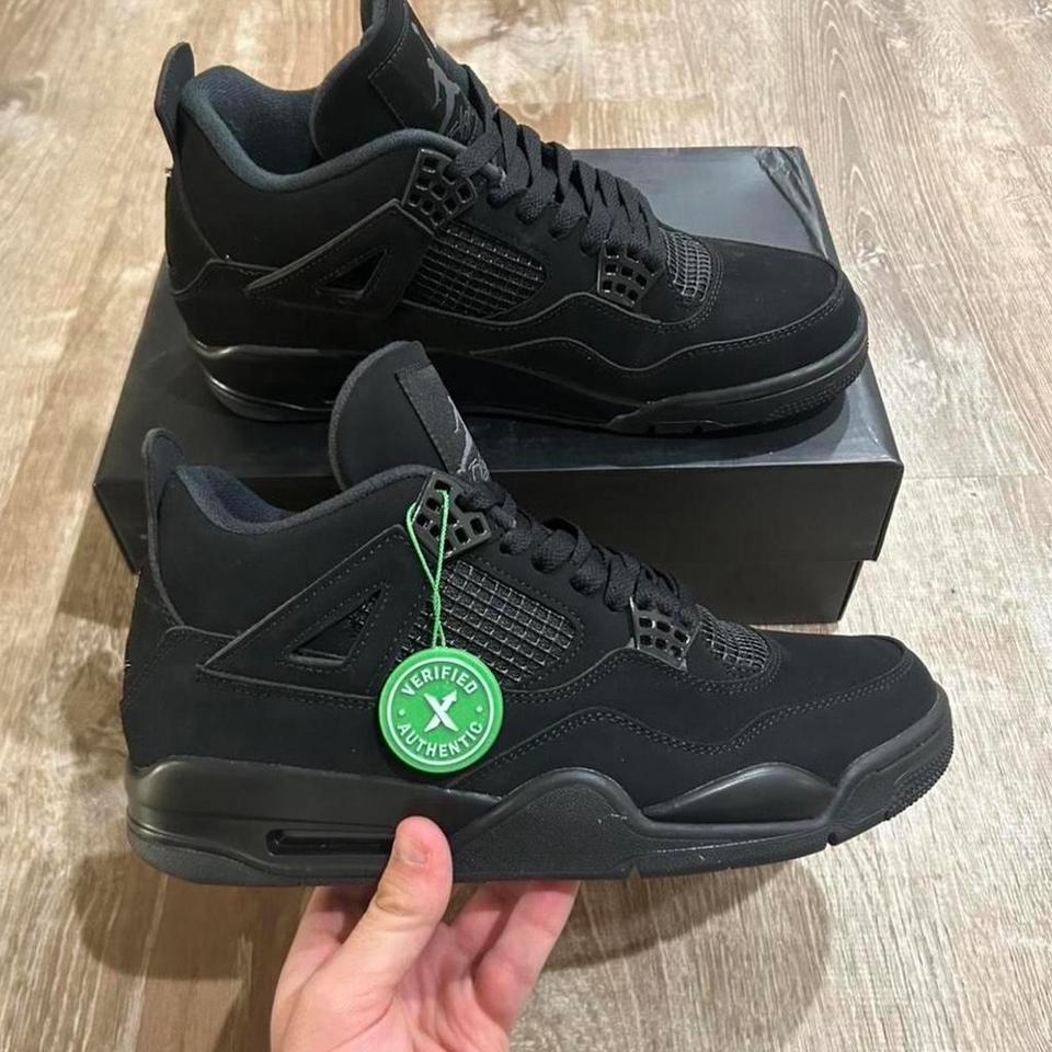 Black Cat Jordan 4 Damaged 7c2f 2