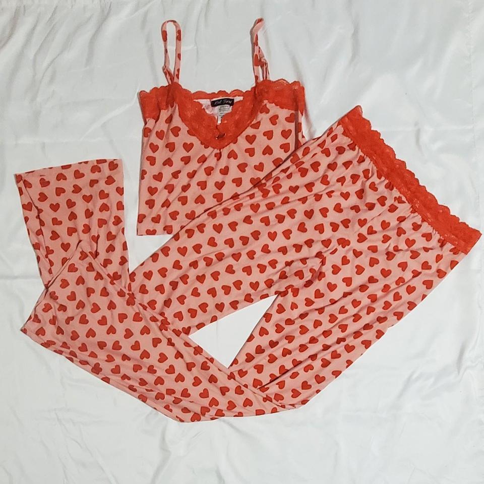 Not Tired Red Heart Pyjama 2263
