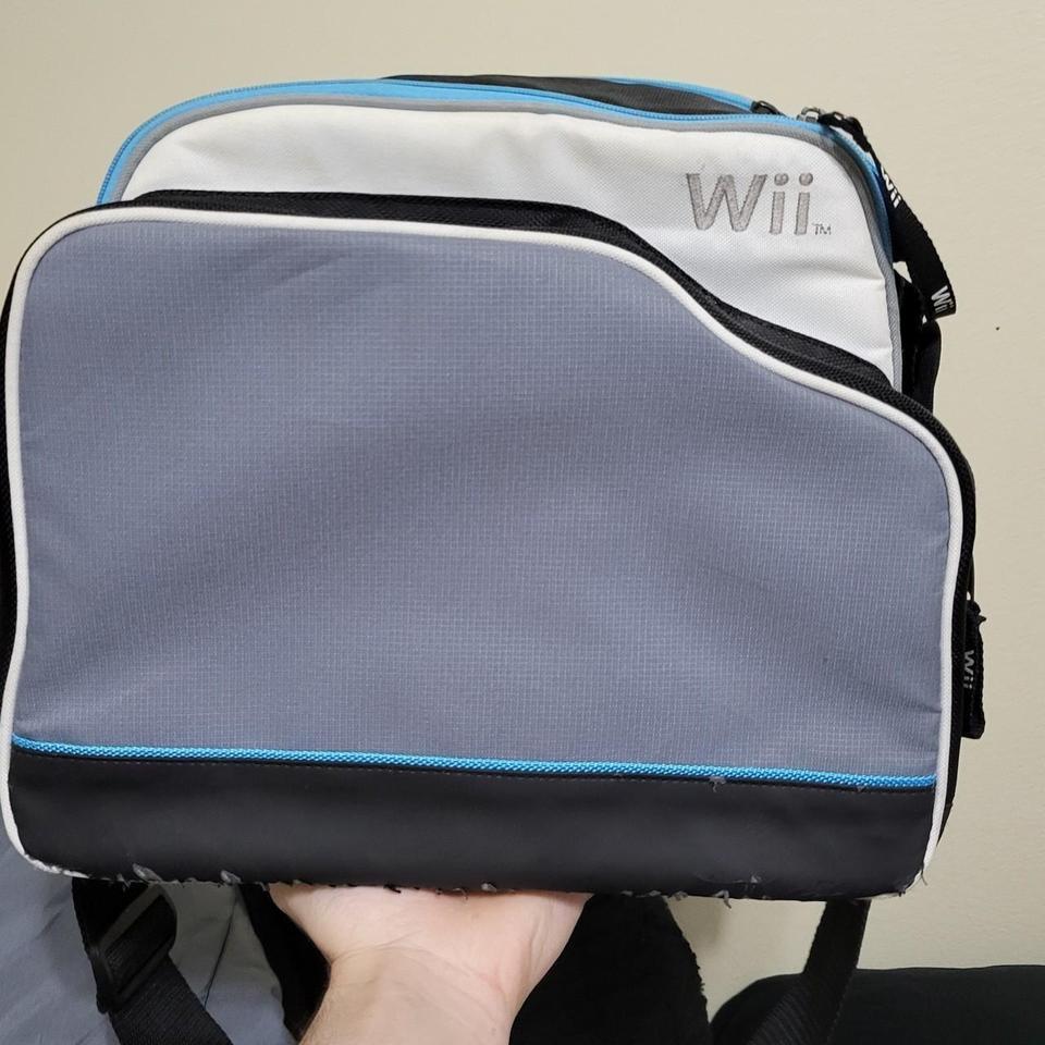 Nintendo Wii Blue Grey F3d2