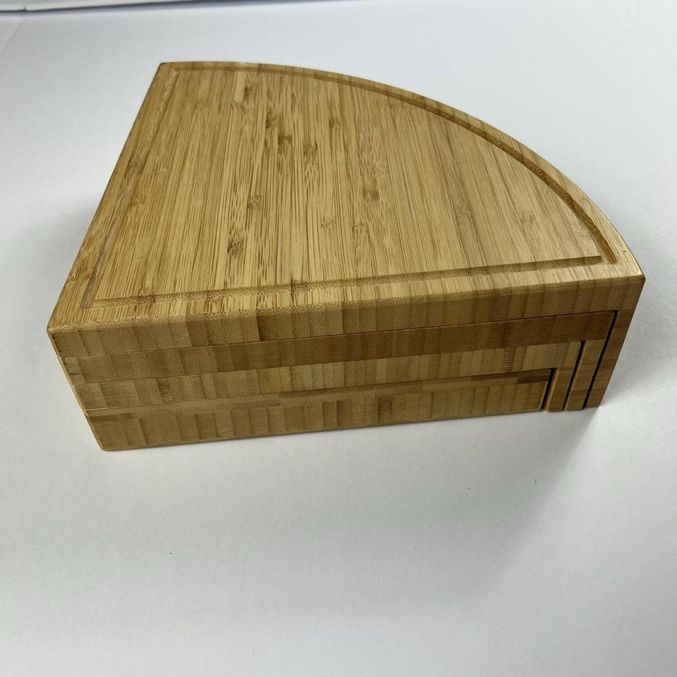 Swivel Wood Serving Tray 0209 3