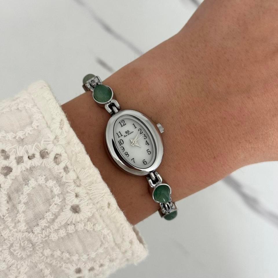 Cute Silver Mini Watch Bracelet