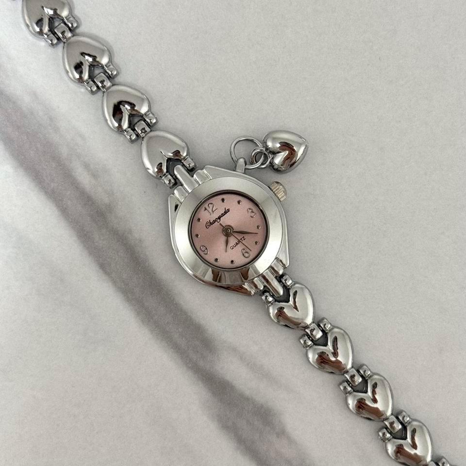 Sku0148 Cute Silver Pink Mini 8784