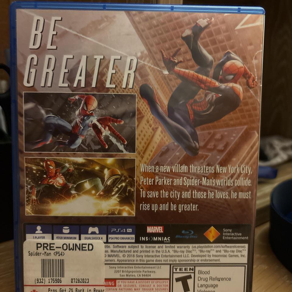 Marvels Spider Man Ps4 Game 3