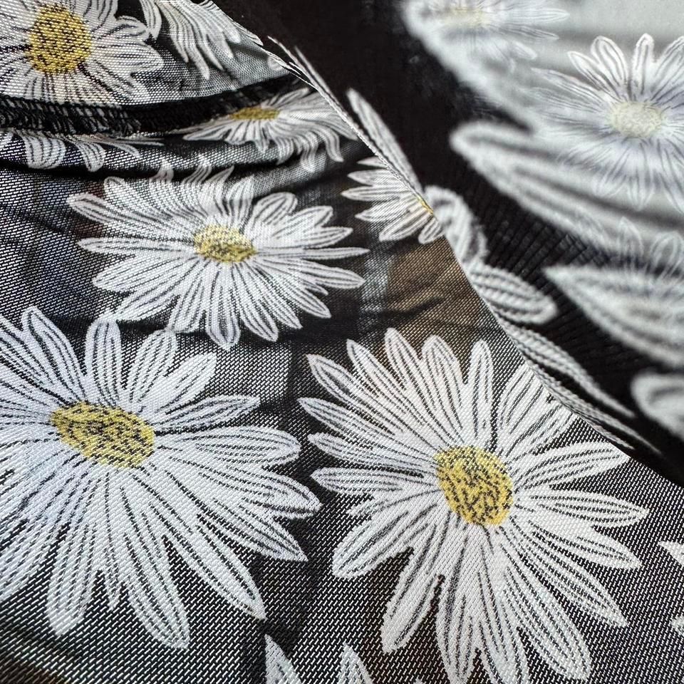 Mesh Flower Power Crop Top 5