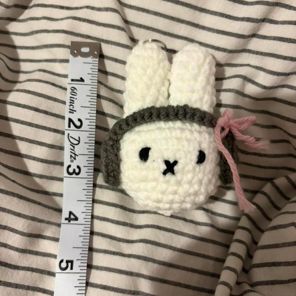 Crochet Miffy Keychain Bag 29b6 4