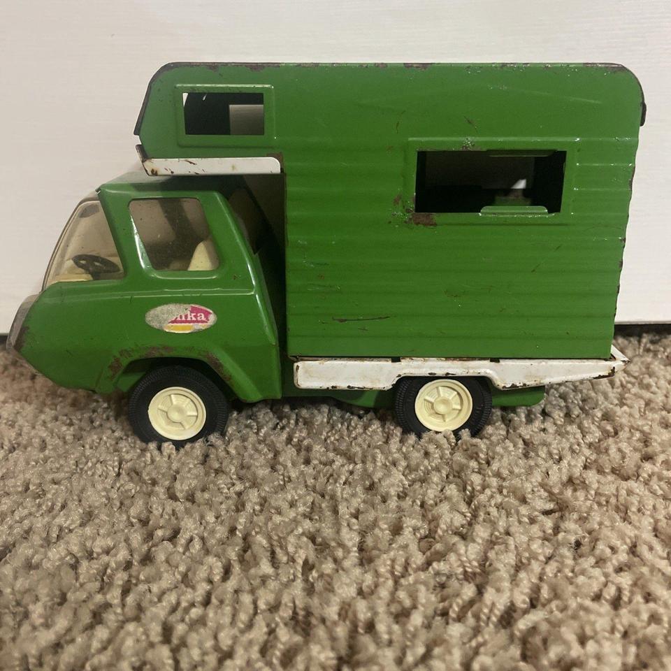 Tonka 1970s Green And White 47a3