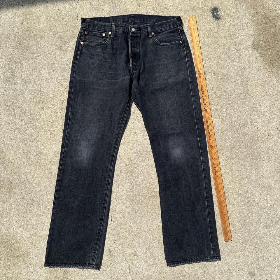 Levis 501 Black Denim Jeans 225d