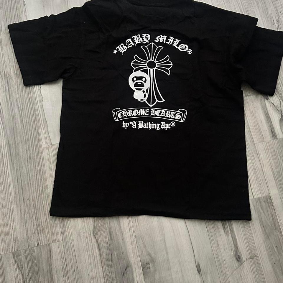 Black Chrome Hearts X Bape 4e84 2