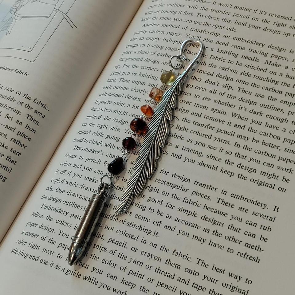 Handmade Bullets Inspired Bookmark 5c9f 5