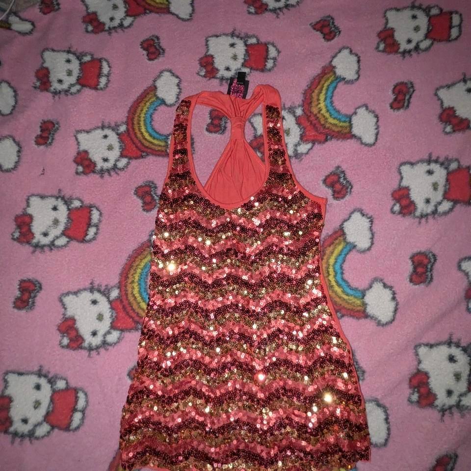 Y2k Bebe Sequence Tank Top 80c9