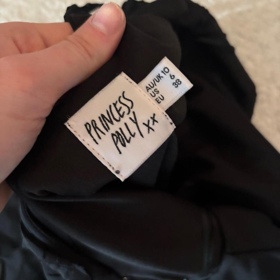 Princess Polly Black Maxi Ruffle A388 2