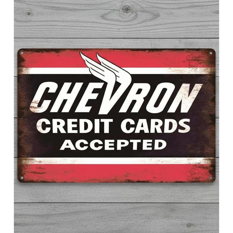 Chevron Gasoline Credit Cards Accepted 5128